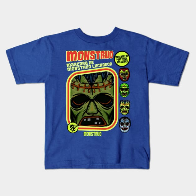 THE MONSTER Kids T-Shirt by ofthedead209